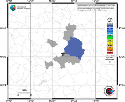 Mappa EMS - territori comunali