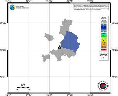 Mappa MCS - territori comuni