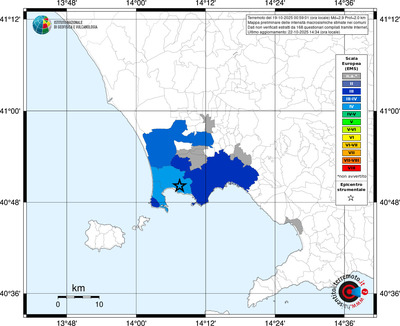 Mappa EMS - territori comunali