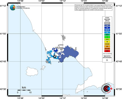 Mappa MCS - territori delle località
