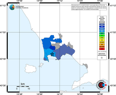 Mappa MCS - territori comuni