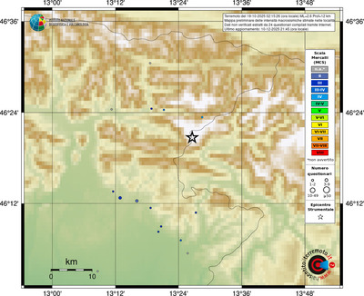 Mappa MCS - località