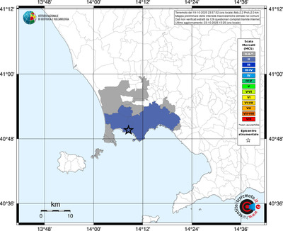 Mappa MCS - territori comunali