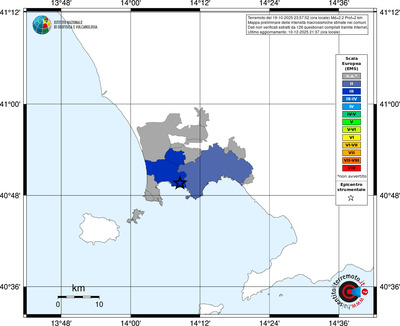 Mappa EMS - territori comuni