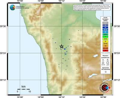 Mappa EMS - località