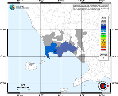 Mappa MCS - territori comunali