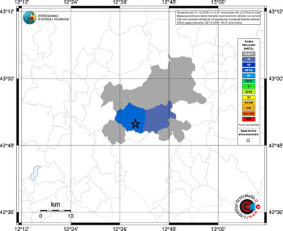 Mappa MCS - territori comunali