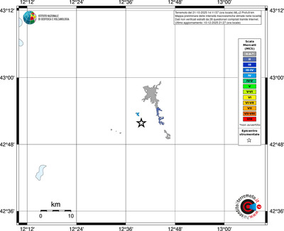 Mappa MCS - territori località
