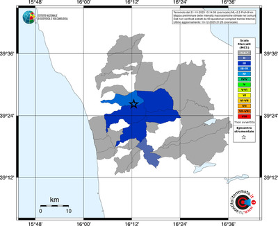 Mappa MCS - territori comuni