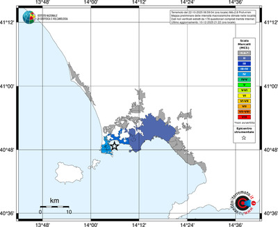 Mappa MCS - territori località