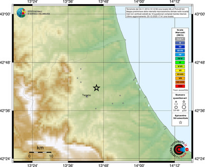 Mappa MCS - località