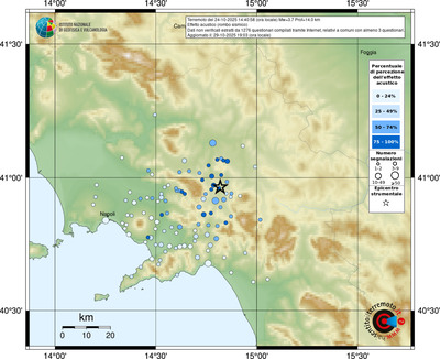 Mappa comuni con almeno 3 questionari
