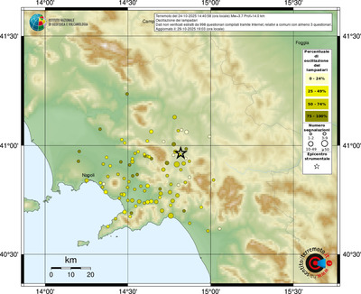 Mappa comuni con almeno 3 questionari