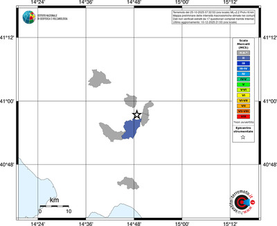 Mappa MCS - territori comuni