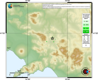 Mappa comuni con almeno 3 questionari
