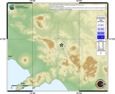 Mappa comuni con almeno 3 questionari