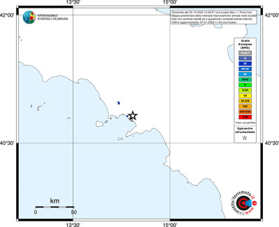 Mappa EMS - territori località