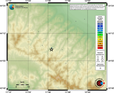 Mappa EMS - località