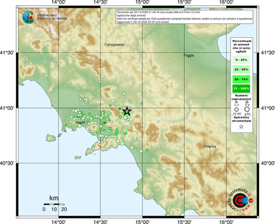 Mappa comuni con almeno 3 questionari