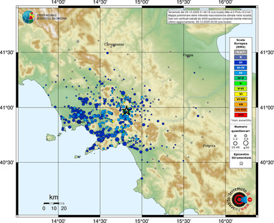 Mappa EMS - località