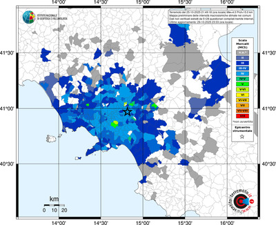 Mappa MCS - territori comunali