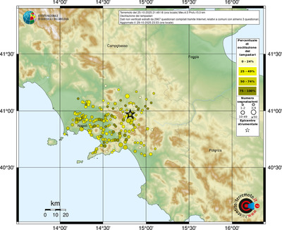 Mappa comuni con almeno 3 questionari