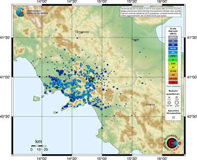 Mappa MCS - località