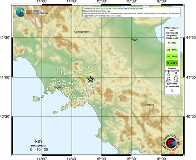 Mappa comuni con almeno 3 questionari