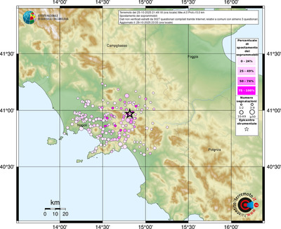 Mappa comuni con almeno 3 questionari