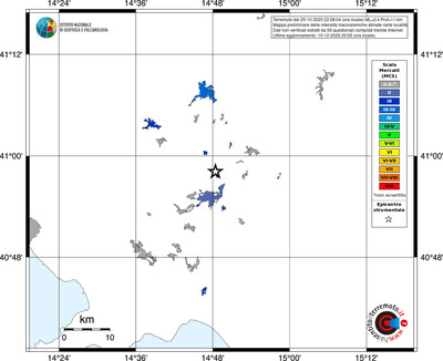 Mappa MCS - territori località