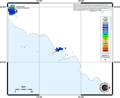 Mappa EMS - territori località
