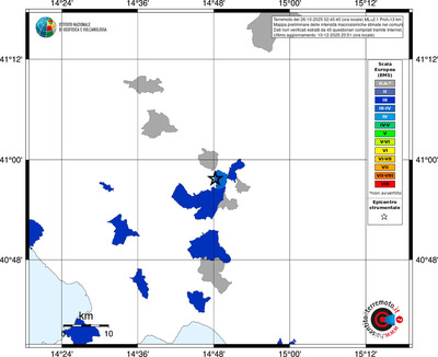 Mappa EMS - territori comuni