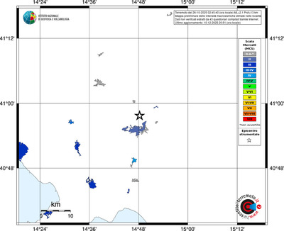 Mappa MCS - territori località