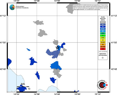 Mappa MCS - territori comuni