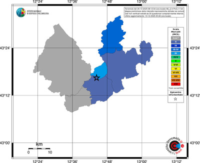 Mappa MCS - territori comuni