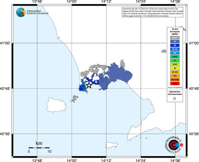 Mappa EMS - territori località