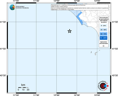 Mappa territorio comunale con almeno 3 questionari