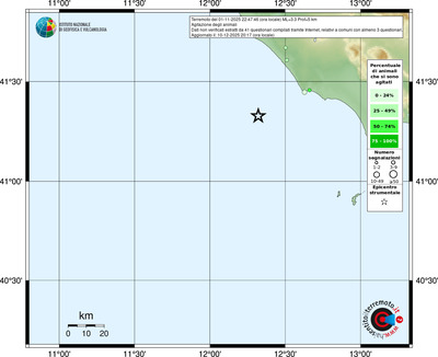 Mappa comuni con almeno 3 questionari