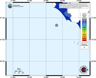 Mappa MCS - territori comuni