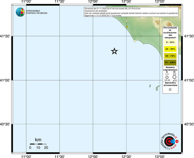 Mappa comuni con almeno 3 questionari
