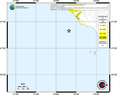 Mappa territorio comunale con almeno 3 questionari