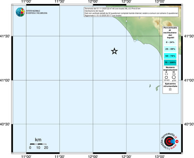 Mappa comuni con almeno 3 questionari