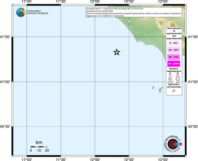 Mappa comuni con almeno 3 questionari