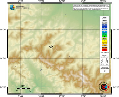Mappa EMS - località