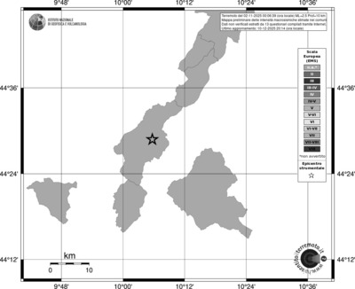 Mappa EMS - territori comuni