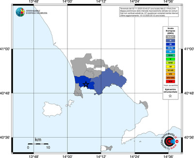 Mappa EMS - territori comuni