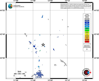 Mappa MCS - territori località