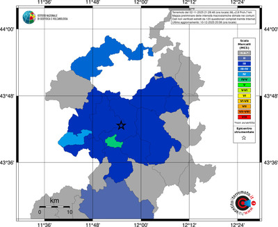 Mappa MCS - territori comuni
