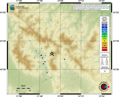 Mappa MCS - località