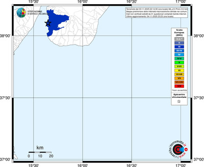 Mappa EMS - territori comunali